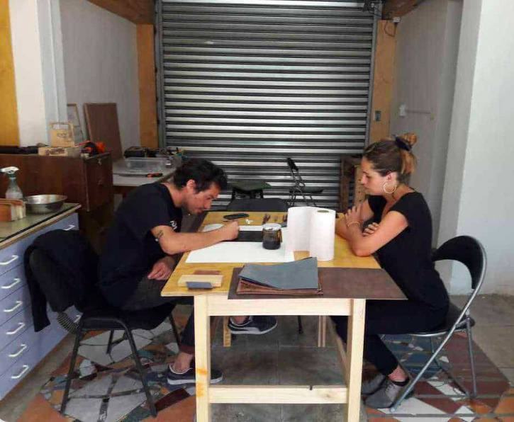 Aguafuerte: Impresiones con Metro21