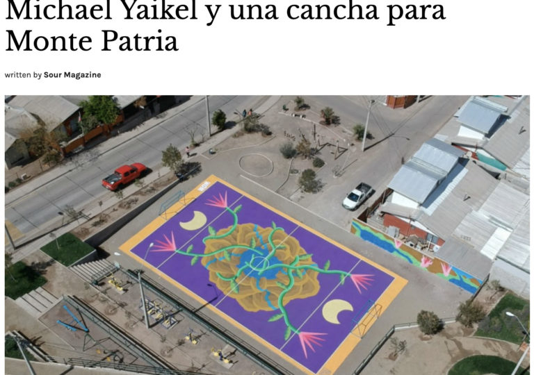 «Sour Magazine: Una cancha para Monte Patria»