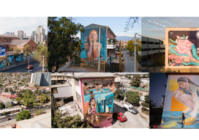 Confluencia culmina su primera etapa con murales en 6 comunas